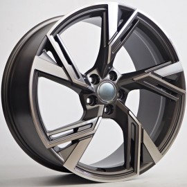 Llanta st wheels abri 9x20 5x112 et42 66.46 grey face machined 