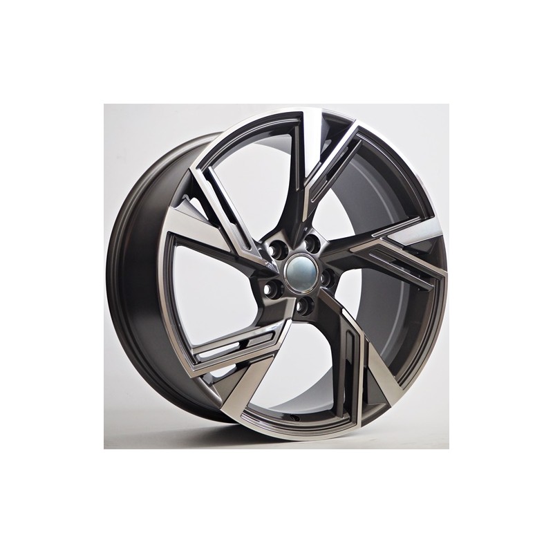 Llanta st wheels abri 9x20 5x112 et42 66.46 grey face machined 