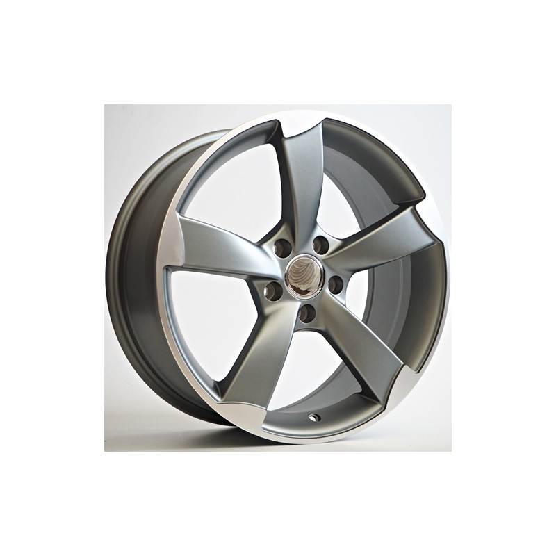 Llanta st wheels oman 7.5x17 5x112 et40 66.45 grey matt face machined 