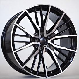 Llanta st wheels primo 9.5x19 5x120 et40 72.60 black face machined 