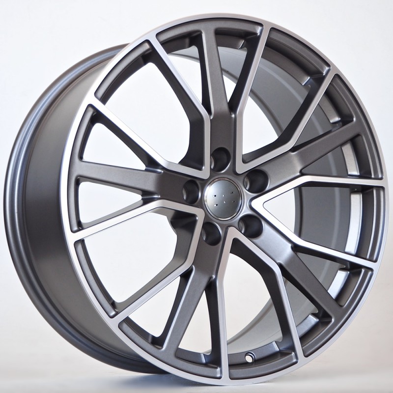 Llanta st wheels trend 8.5x19 5x112 et30 66.45 satin gunmetal machined face 