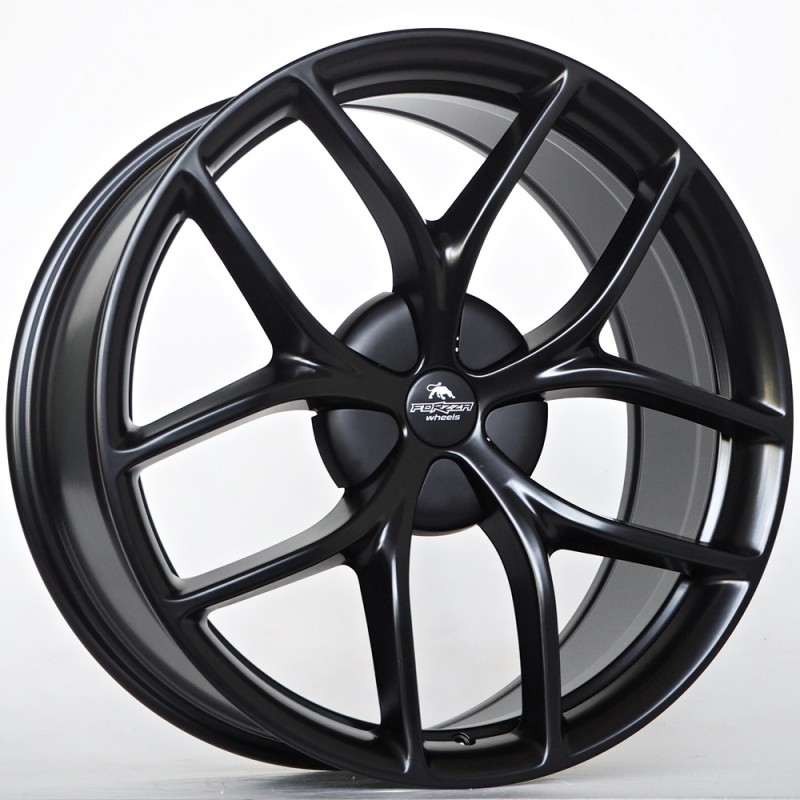 Llanta forzza urban 8.5x20 5x114.30 et40 64.15 satin black 