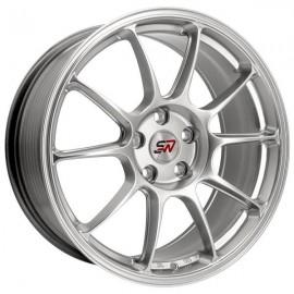 llanta SPACWHEELS SW44 7.5X17 5X118 ET45 73.1 HYPER SILVER