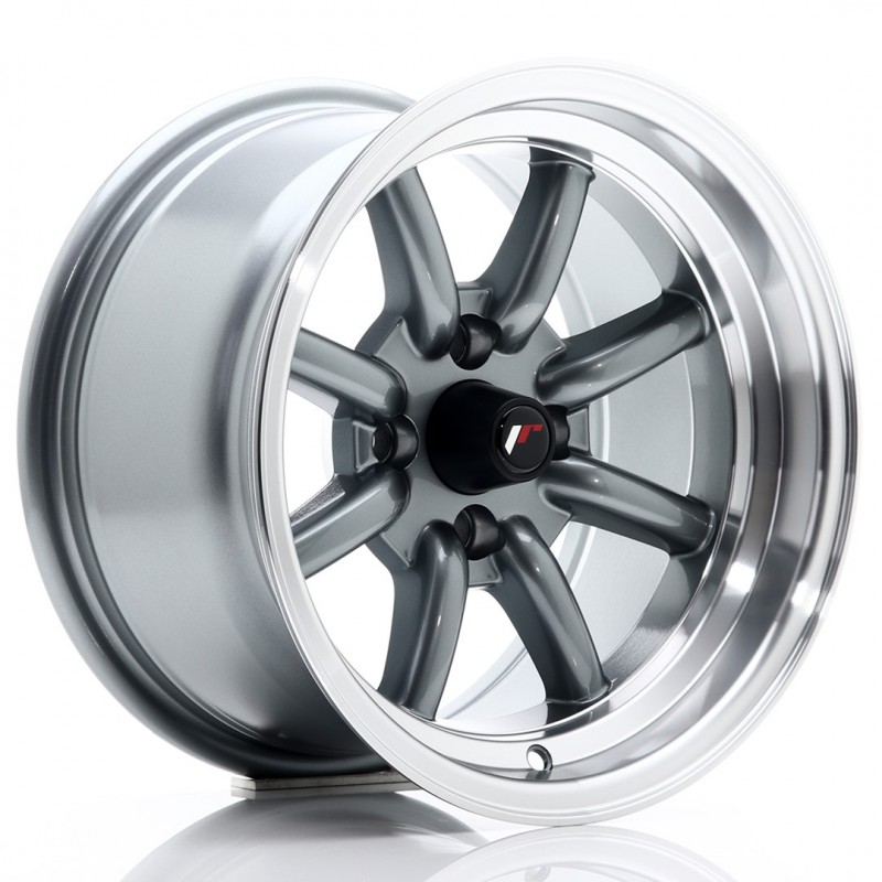 Llanta jr wheels jr19 14x8 et-13 4x100 gun metal