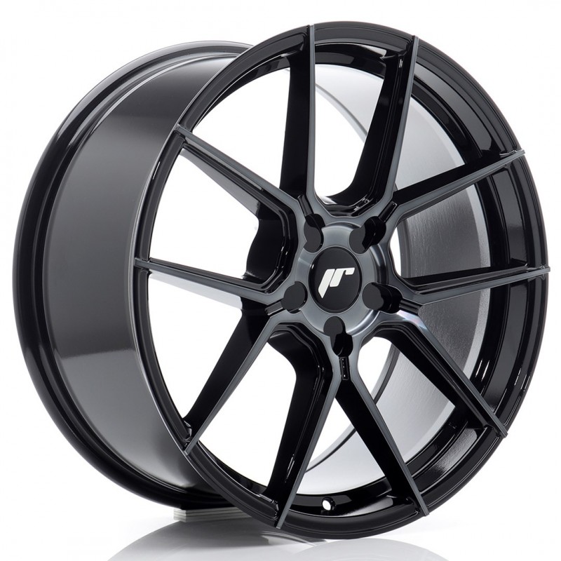 JR Wheels JR30 19x8,5 ET20-45 5H BLANK Black Machined w/Tinted Face