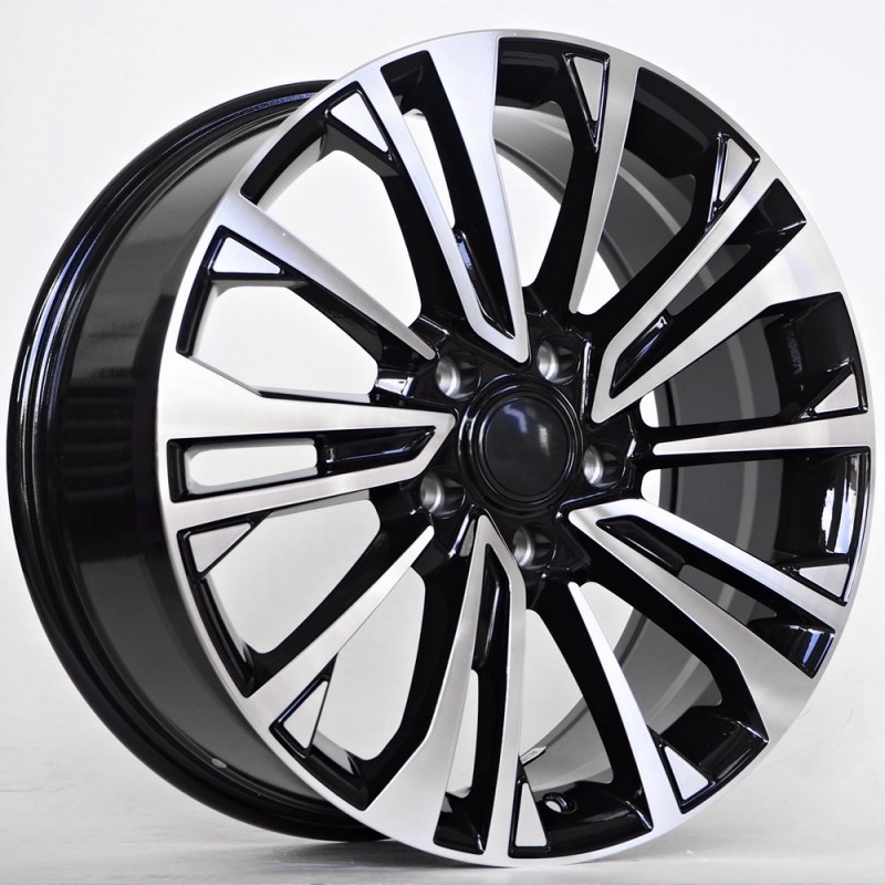 Llanta st wheels caleb 8x18 5x120 et45 65.10 black face machined 