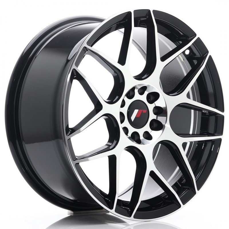 Llanta jr wheels jr18 18x8,5 et40 5x112/114 black machined