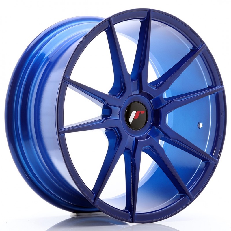 Llanta jr wheels jr21 18x8,5 et20-40 blank platinium blue