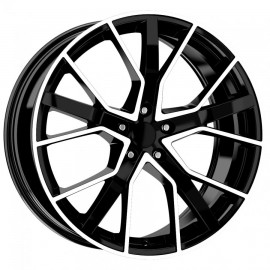 Llanta elite wheels x83 8.5x19 5x112 et40 66.45 black polished