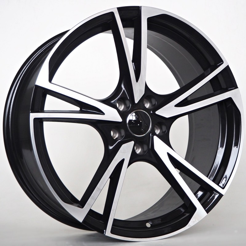 Llanta st wheels sprint 8x18 5x112 et42 66.45 black face machined 