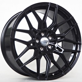 Llanta st wheels perlo 10x20 5x112 et38 66.60 black 