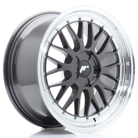 JR Wheels JR23 18x8,5 ET25-48 5H BLANK Hyper Gray w/ Machined Lip