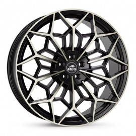 Llanta ante a105 9.5x22 5x112 et45 66.6 piano black champagne 