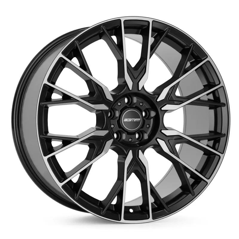Llanta gmp fender 9x22 5x112 et28 66.6 black diamond
