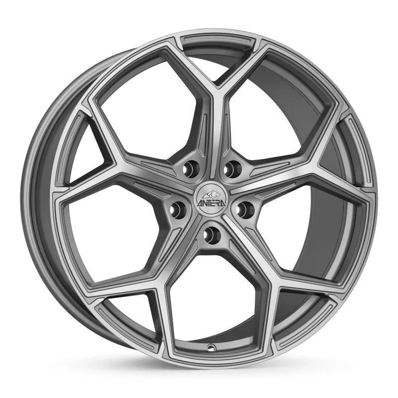 Llanta ante a101 8.5x20 5x114.3 et40 75 moon grey diamond 