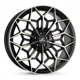 Llanta ante a105 10x23 5x120 et20 66.6 piano black champagne 