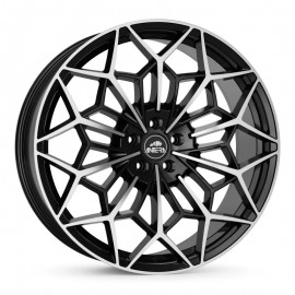 Llanta ante a105 10x23 5x120 et35 72.6 piano black diamond 