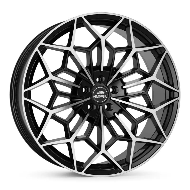 Llanta ante a105 10x23 5x120 et35 72.6 piano black diamond 