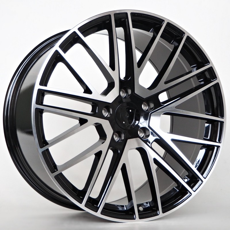 Llanta st wheels amari 9.5x21 5x130 et61 71.60 black face machined 