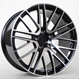 Llanta st wheels amari 11.5x21 5x130 et69 71.60 black face machined 