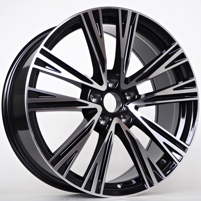 Llanta st wheels aria 8.5x19 0x112 et42 66.45 black face machined 