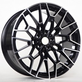 Llanta st wheels henry 9x19 5x120 et38 72.60 black face machined 