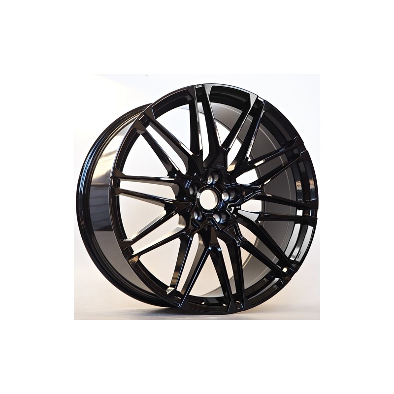 Llanta st wheels axel 10x21 5x120 et40 74.10 black 