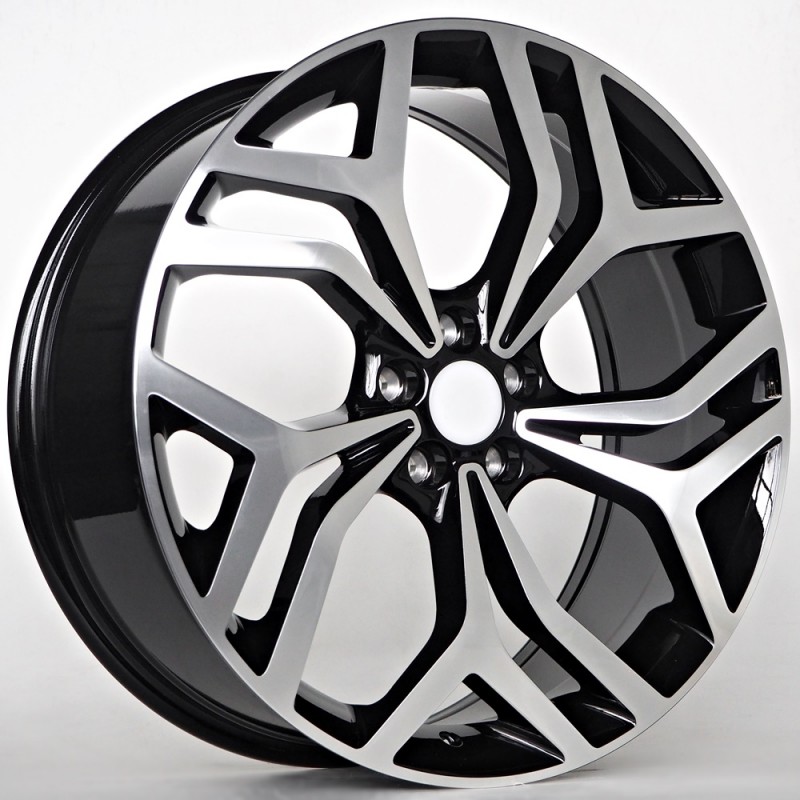 Llanta st wheels wilson 8x20 5x108 et40 63.40 black face machined 