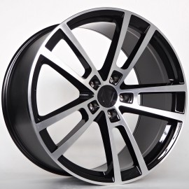 Llanta st wheels lara 10x22 5x130 et48 71.60 black face machined 