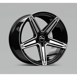 MK1 9.0X20 5X120 ET35 72.6 BLACK POLISHED