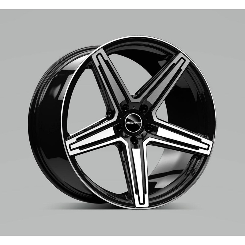 MK1 9.0X20 5X120 ET35 72.6 BLACK POLISHED