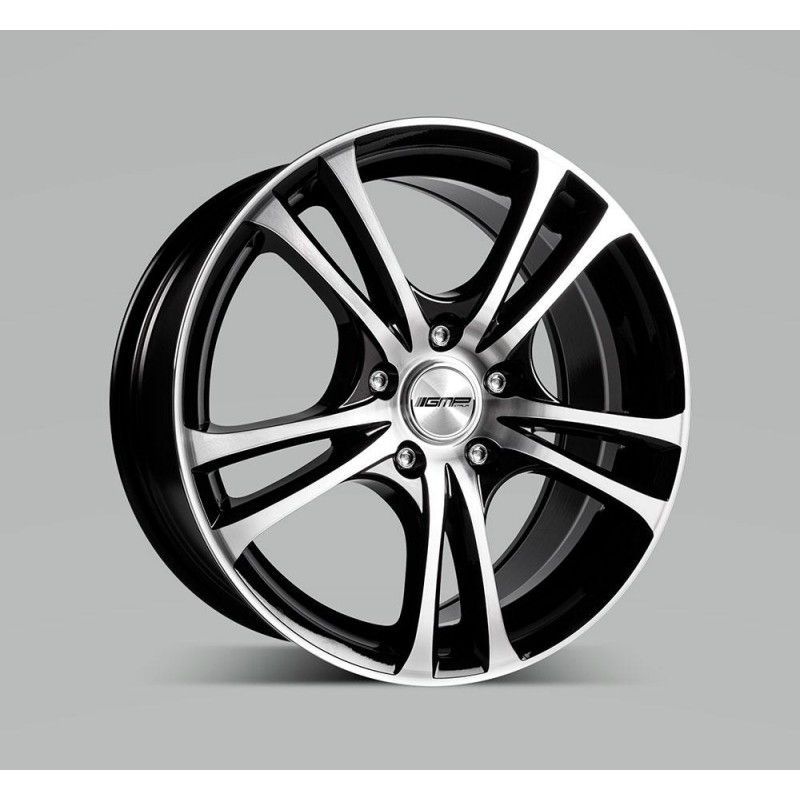 EASY-R 7.0X16 5X108 ET42 73.1 BLACK POLISHED