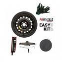 Kit rueda de recambio FRR00R026D 17 5X114 (125/80 17)  Largo 64cm Ancho 14cm