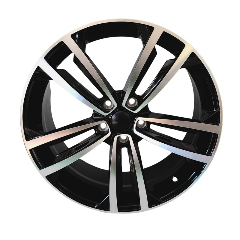 Llanta jw018 8x18 5x112 et45 57.1 black