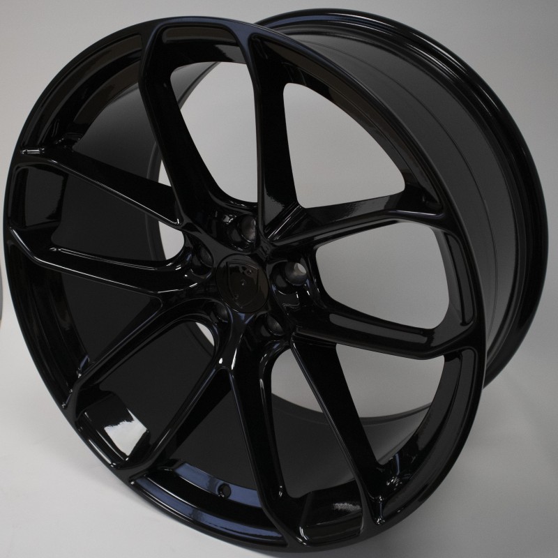 Llanta jw88 10x22 5x130 et48 66.6 black