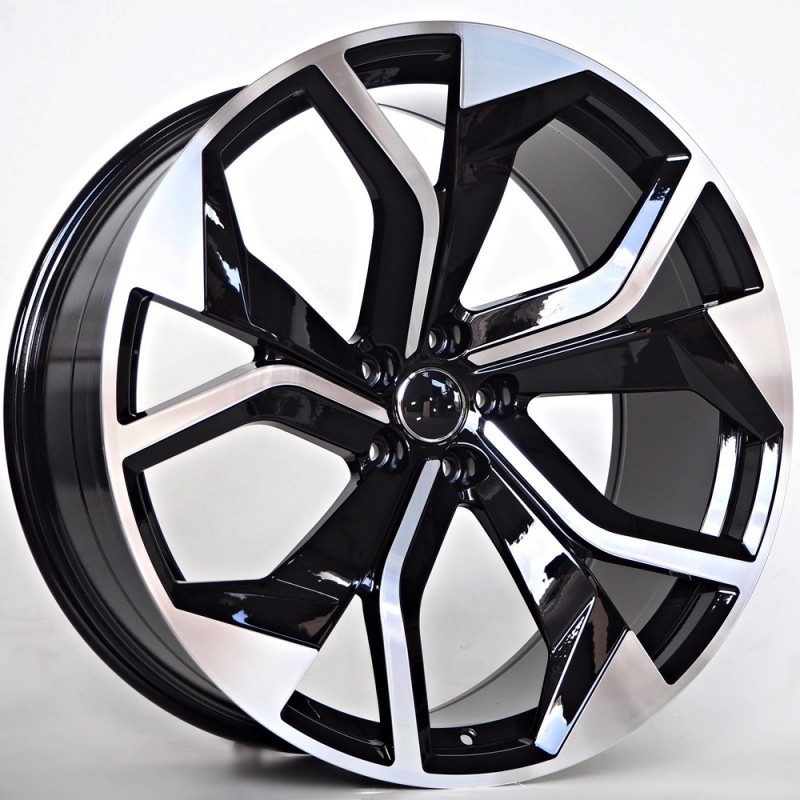 ST WHEELS NOEL 9X20 5X112 ET30 66.45 BLACK FACE MACHINED