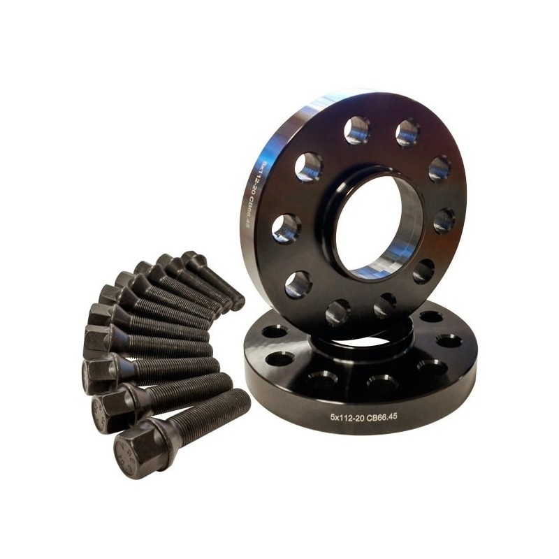 KIT SEP 20MM 5X112 D/C NEGRO 66,45 TC 14X150X45 K17