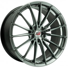 llanta SPACWHEELS SW56 7.5X17 5X100 ET35 73.1 HYPER BLACK