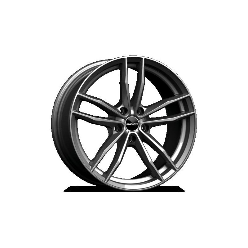 llanta GMP SWAN 7.5X17 5X108 ET30 65.1 GLOSSY ANTHRACITE  llanta GMP SWAN 7.5X17 5X108 ET30 65.1 GLOSSY ANTHRACITE