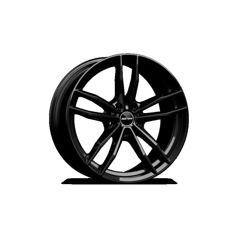 llanta GMP SWAN 7.5X17 5X108 ET30 65.1 GLOSSY BLACK  llanta GMP SWAN 7.5X17 5X108 ET30 65.1 GLOSSY BLACK