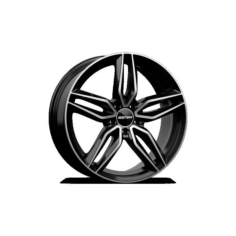 Llanta gmp fasten 7.5x18 5x108 et18 65.1 black diamond  Llanta gmp fasten 7.5x18 5x108 et18 65.1 black diamond