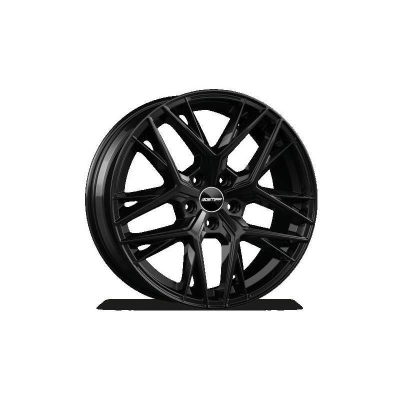 llanta GMP LUNICA 9.5X20 5X120 ET35 63.4 GLOSSY BLACK  llanta GMP LUNICA 9.5X20 5X120 ET35 63.4 GLOSSY BLACK