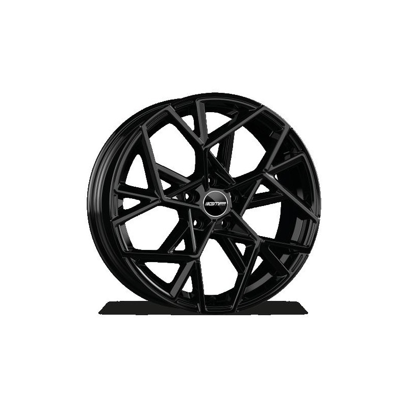 Llanta gmp cartesio 7x17 5x108 et17 65.1 glossy black  Llanta gmp cartesio 7x17 5x108 et17 65.1 glossy black