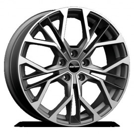 llanta GMP MATISSE 6.5X18 5X114 ET38 66.1 MATT ANTHRACITE DIAMOND 