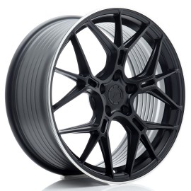 JR Wheels JR51 19x8,5 ET35 5x112 Satin Black w/ Machined Lip