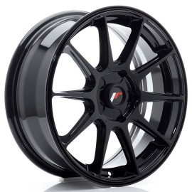 JR Wheels JR11 17x7 ET20-38 BLANK Gloss Black