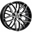 llanta FOX BMA 8X19 5X112 ET42 66.6 BLACK POLISH