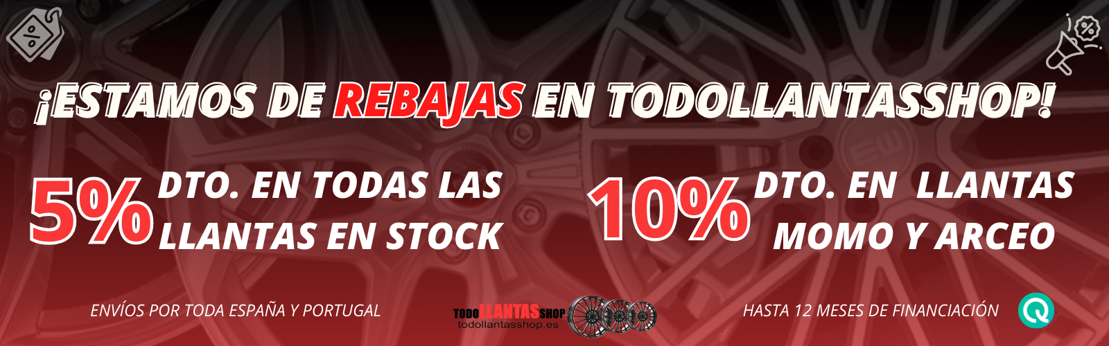 Descuentos en todollantassshop